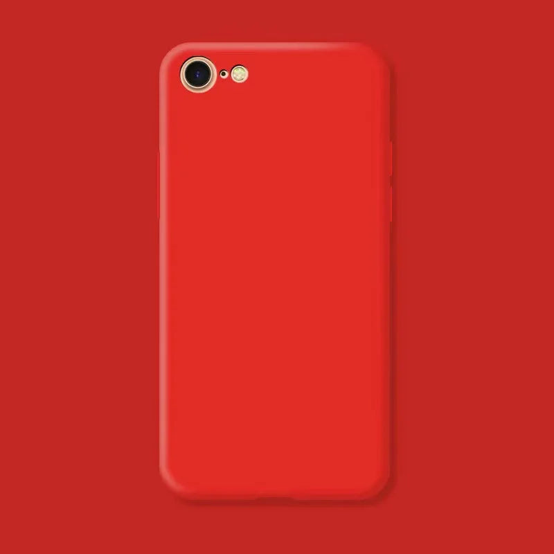 Original Case For iphone 7 8 SE 2020 2022 Shockproof TPU Liquid Silicone Protective Phone Back Cover for iphone 7 8 SE2 SE3 Case