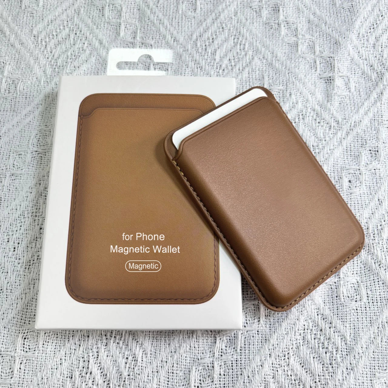 For Magsafe Leather Wallet For APPLE iPhone 16 12 13 14 15 17 Pro Max Plus Magnetic Card Holder Case Cover Accessories With Box