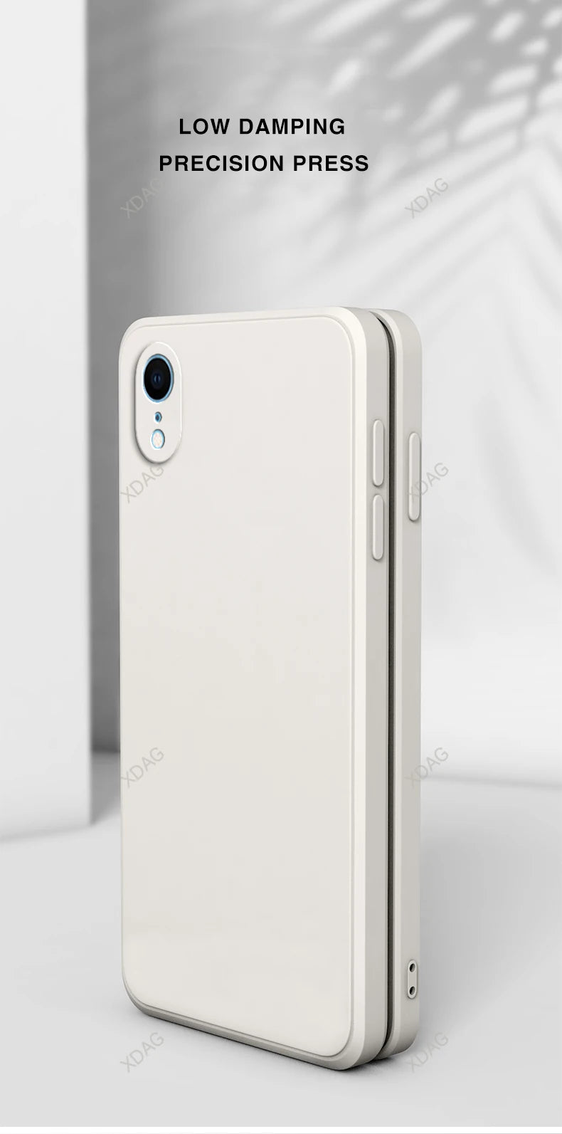 Original Square Phone Case for iPhone XR 5G Soft Back Cover Cute Liquid Silicone Shockproof Accessories Funda High Qualtiy Shell