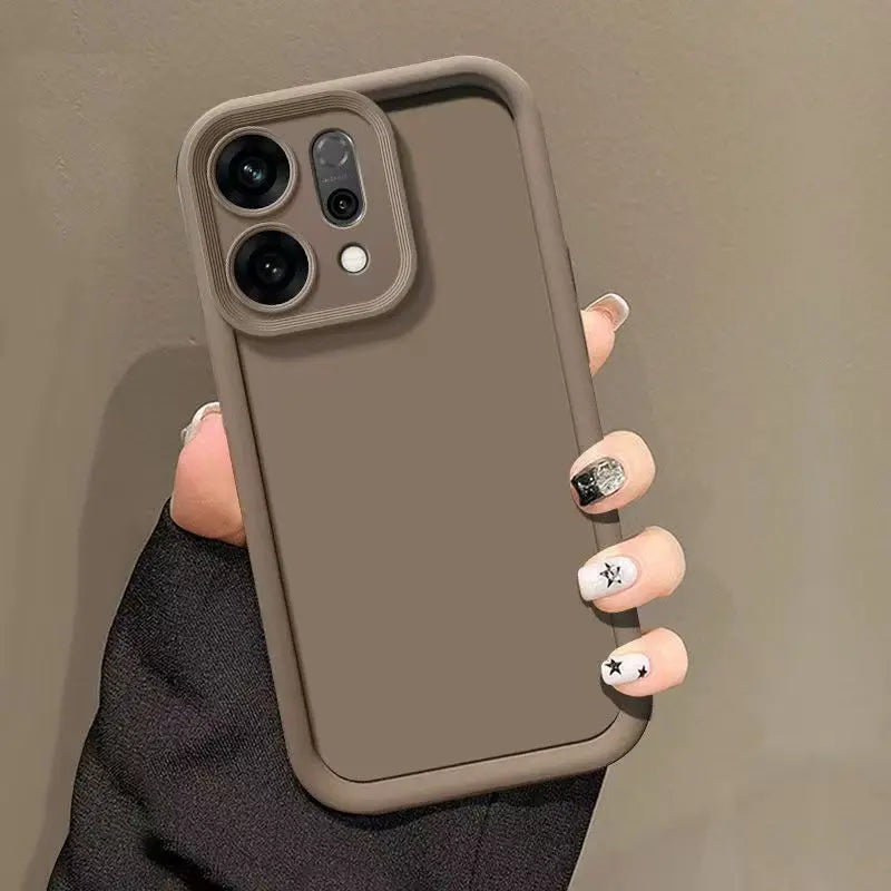 For OPPO Reno14 Case OPPO Reno 14 5G Phone Case OPPO Reno14 CPH2737 Anti fall protection Luxury Matte Soft Cover ﻿