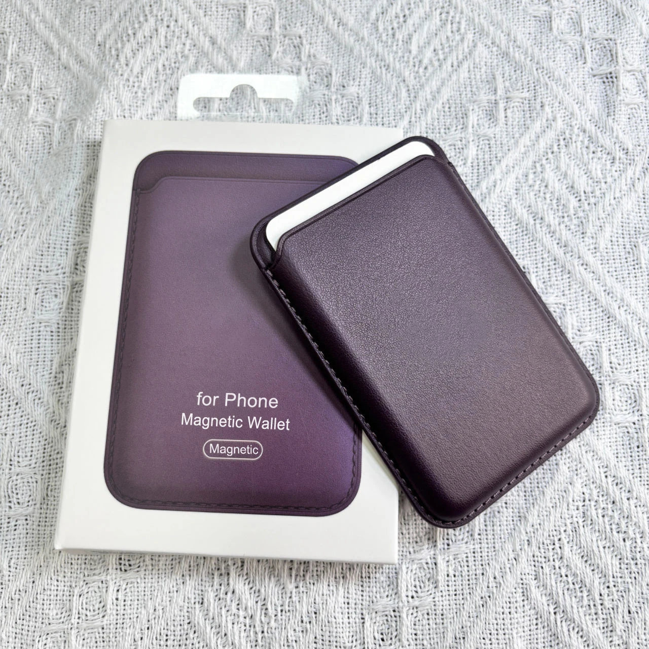 For Magsafe Leather Wallet For APPLE iPhone 16 12 13 14 15 17 Pro Max Plus Magnetic Card Holder Case Cover Accessories With Box
