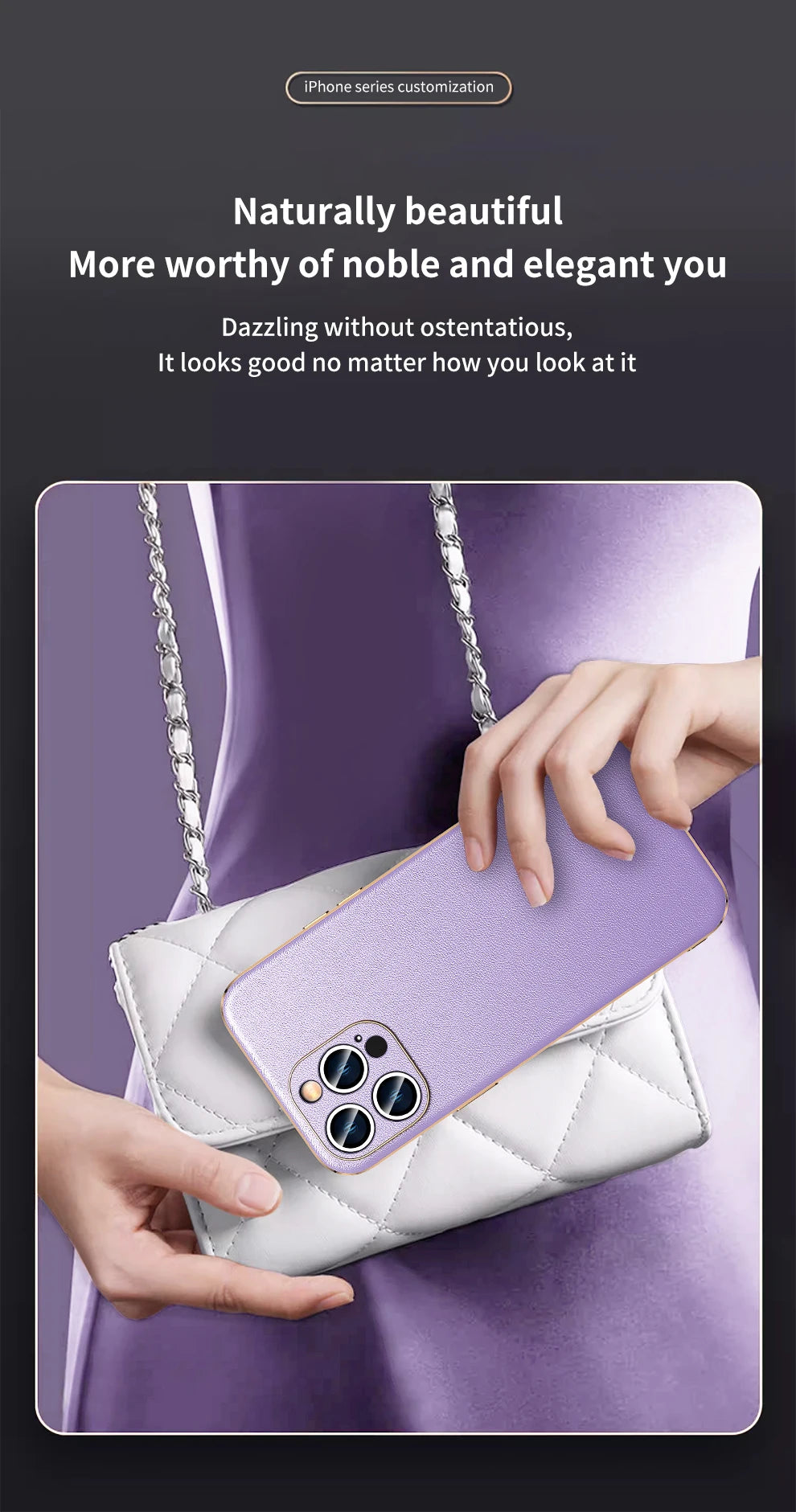 Genuine Cowhide Leather Phone Case for iPhone 16 14 11 12 13 15 Pro Max Plus 16Pro Luxury Plating Full Lens Protection Cover