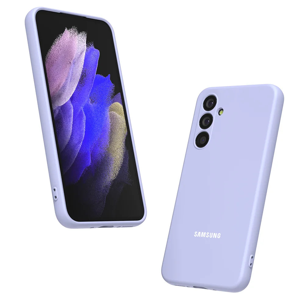 For Samsung Galaxy A17 A55 A35 A25 A15 A05S A56 A36 A26 A16 A06 Case Liquid Silicone Phone Back Cover For A54 A34 24 14 23 Shell