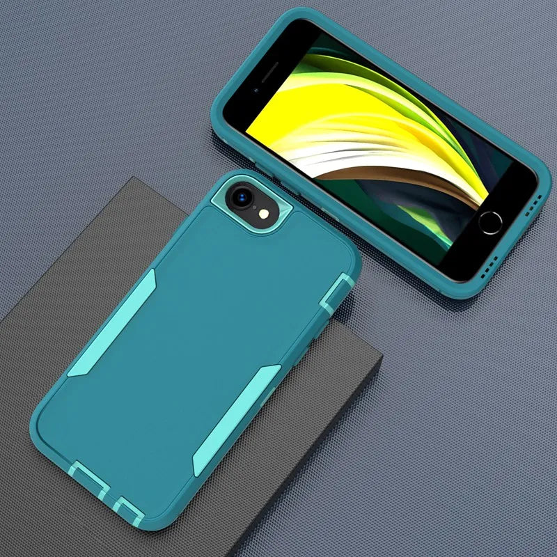 For iPhone SE 2022 Case Shockproof Matte Phone Bumper Hybrid Heavy Duty Cases For iPhone SE 2022 Back Covers iPhoneSE2022 Cover