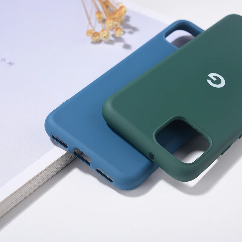 TPU Case For Google Pixel 4XL 5 5A 4 Liquid Silicone Case Cover Pixel 4A 4G 5G Shell Fundas Coque Soft Back Bumper Pixel 4 XL