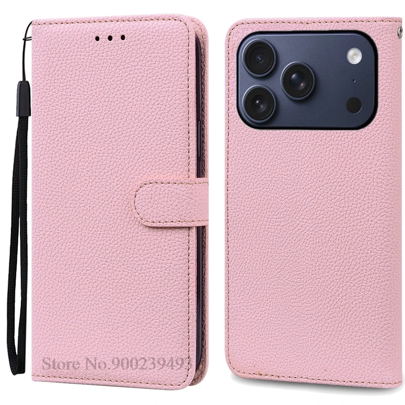 For iPhone Air Case iPhone 17 Case Wallet Leather Flip Cover For iPhone 17 Pro Max Phone Case Wallet Pouch Flip Fundas iPhone17