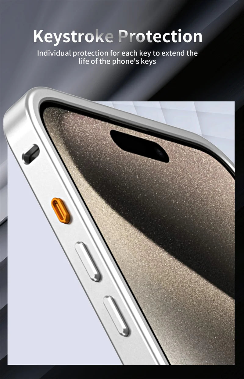Metal aluminium Hollow Cooling Phone Case for iPhone 14 13 12 16 Pro Max 15 16 Plus Aromatherapy Diffuser Detachable Rear Cover