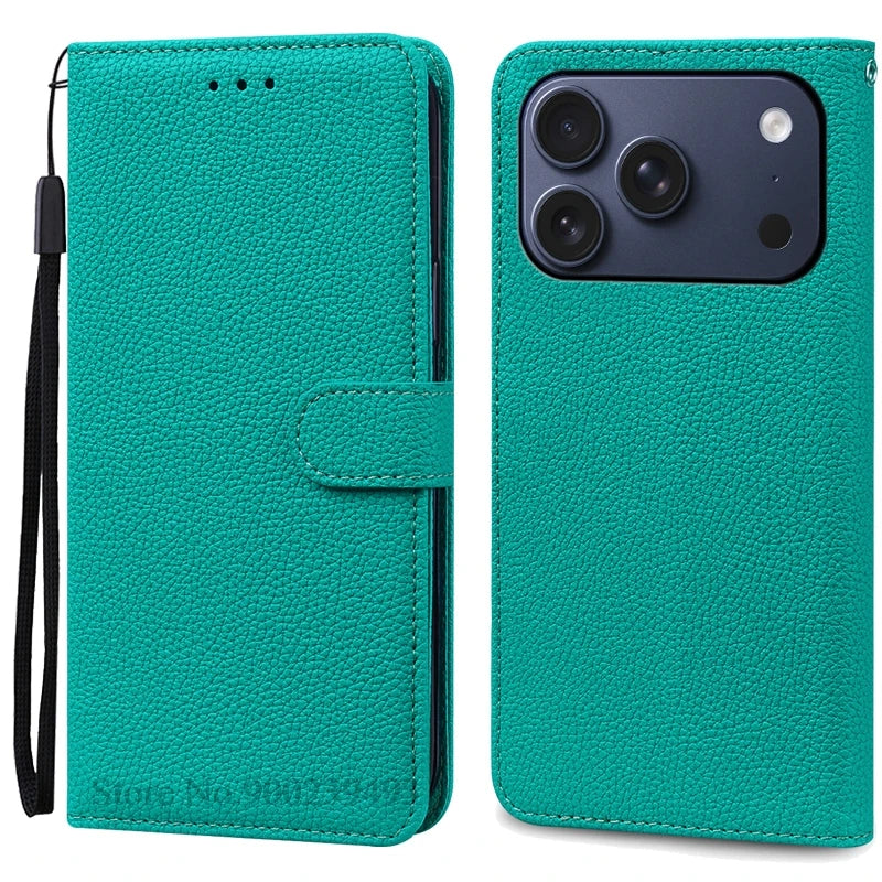 For iPhone Air Case iPhone 17 Case Wallet Leather Flip Cover For iPhone 17 Pro Max Phone Case Wallet Pouch Flip Fundas iPhone17