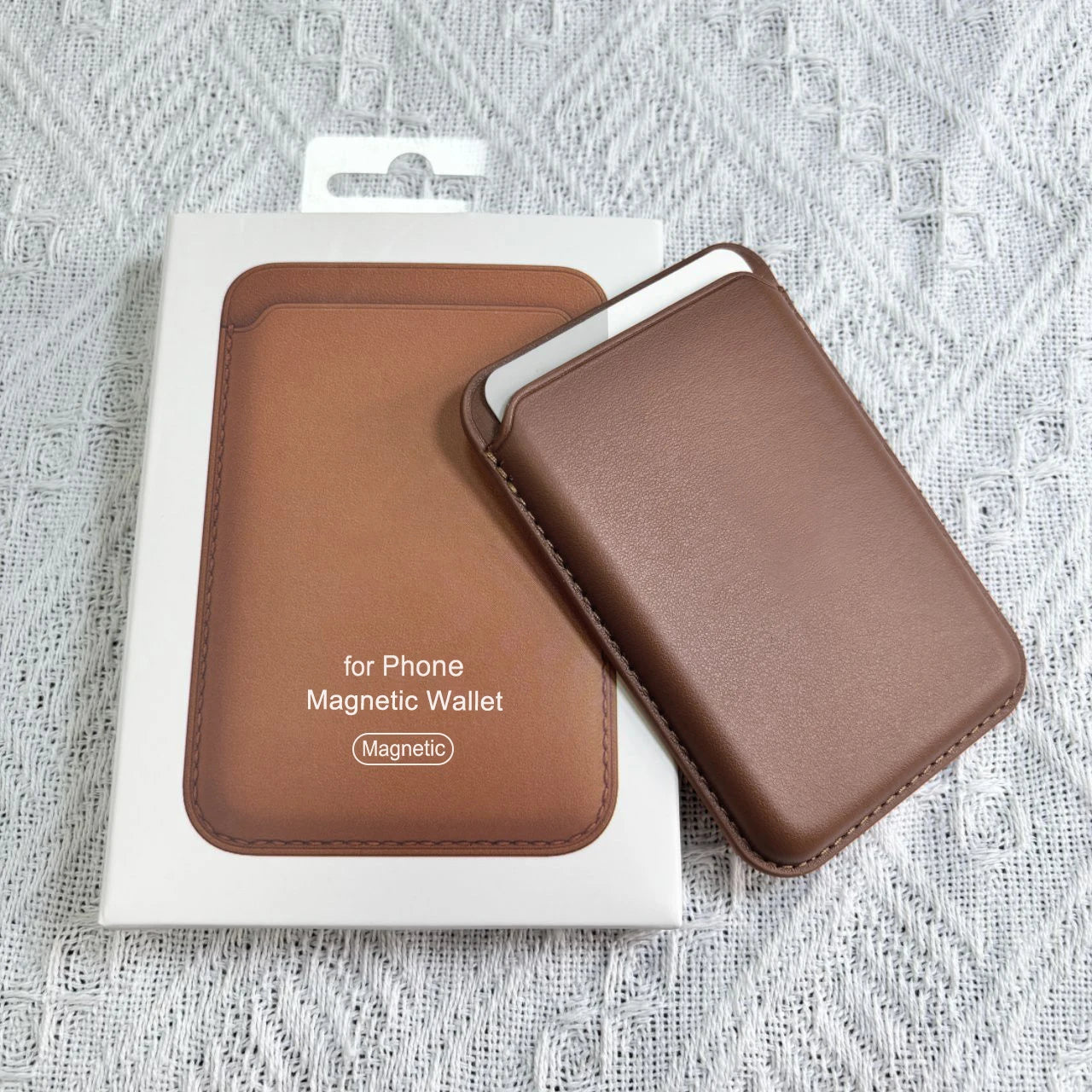 For Magsafe Leather Wallet For APPLE iPhone 16 12 13 14 15 17 Pro Max Plus Magnetic Card Holder Case Cover Accessories With Box