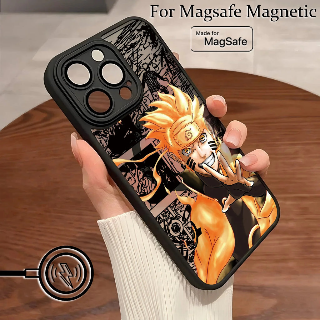 Hot Anime Narutos-ITACHIs Phone Case For IPhone 16 15 14 13 12 11 Pro Max Mini XR XS X 7 8 6 6s Plus Matte Magnetic Back Cover