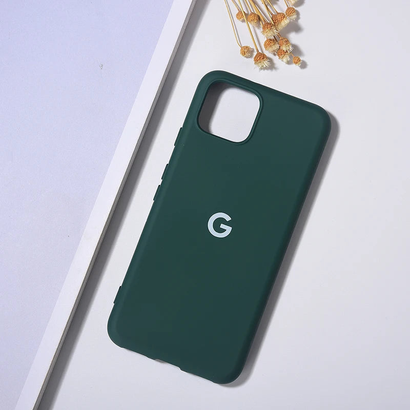 TPU Case For Google Pixel 4XL 5 5A 4 Liquid Silicone Case Cover Pixel 4A 4G 5G Shell Fundas Coque Soft Back Bumper Pixel 4 XL