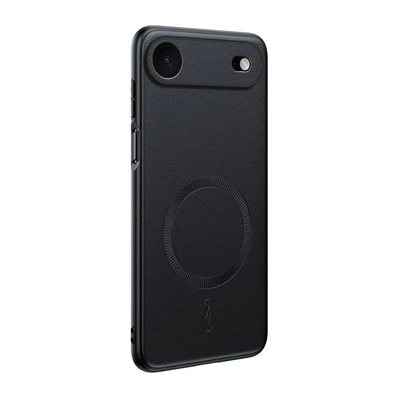 For Iphone 17 Air Case Magnetic Leather Shield Cover For Iphone 17 Air Anti-Fingerprint Non-Slip PC+TPU