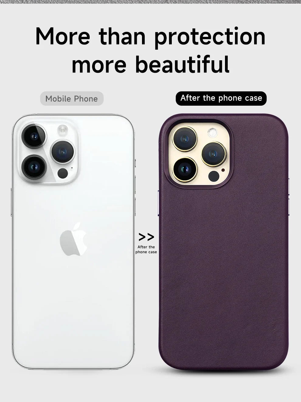 Luxury MagSafe Case for Apple iPhone 17 Pro Max 16 13 12 14 15 Plus Leather Official Style MacSafe Magnetic i Phone Cover Etui