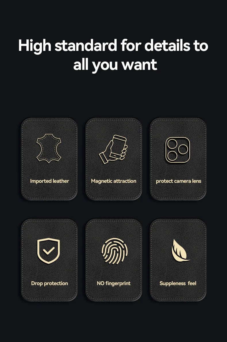 Magnetic Leather Case For iPhone 16E iPhone16E 5G Shockproof Silicone Soft Case Cover