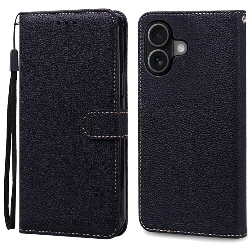 For iPhone Air Case iPhone 17 Case Wallet Leather Flip Cover For iPhone 17 Pro Max Phone Case Wallet Pouch Flip Fundas iPhone17