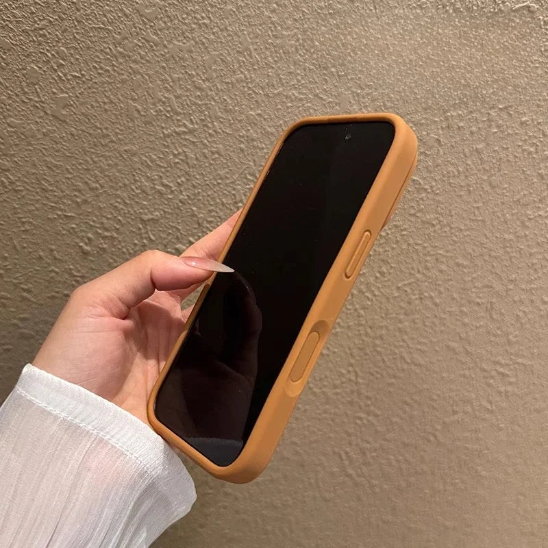 Soft Liquid Silicone Candy Color Case for iPhone 16 15 14 13 Pro Max Plus 12 11 16e Sensitive Camera Control Button Matte Cover