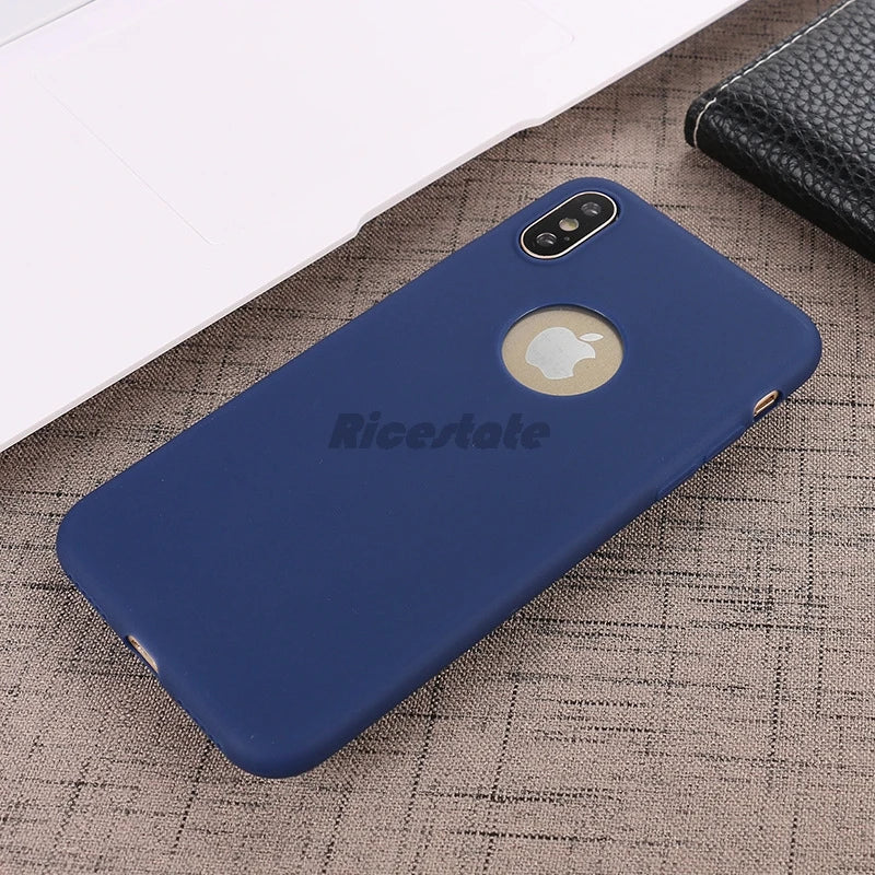 Silicon Case For iPhone 6 6s 7 8 Plus 7Plus 8Plus SE 2020 iphone 11 12 13 Pro X XS MAX XR mini Gel Cell Phone Cover Casing Coque
