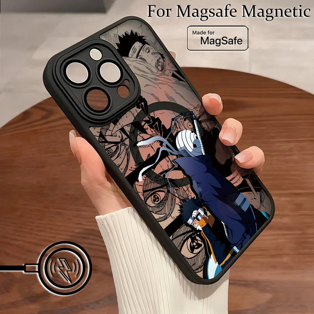 Hot Anime Narutos-ITACHIs Phone Case For IPhone 16 15 14 13 12 11 Pro Max Mini XR XS X 7 8 6 6s Plus Matte Magnetic Back Cover