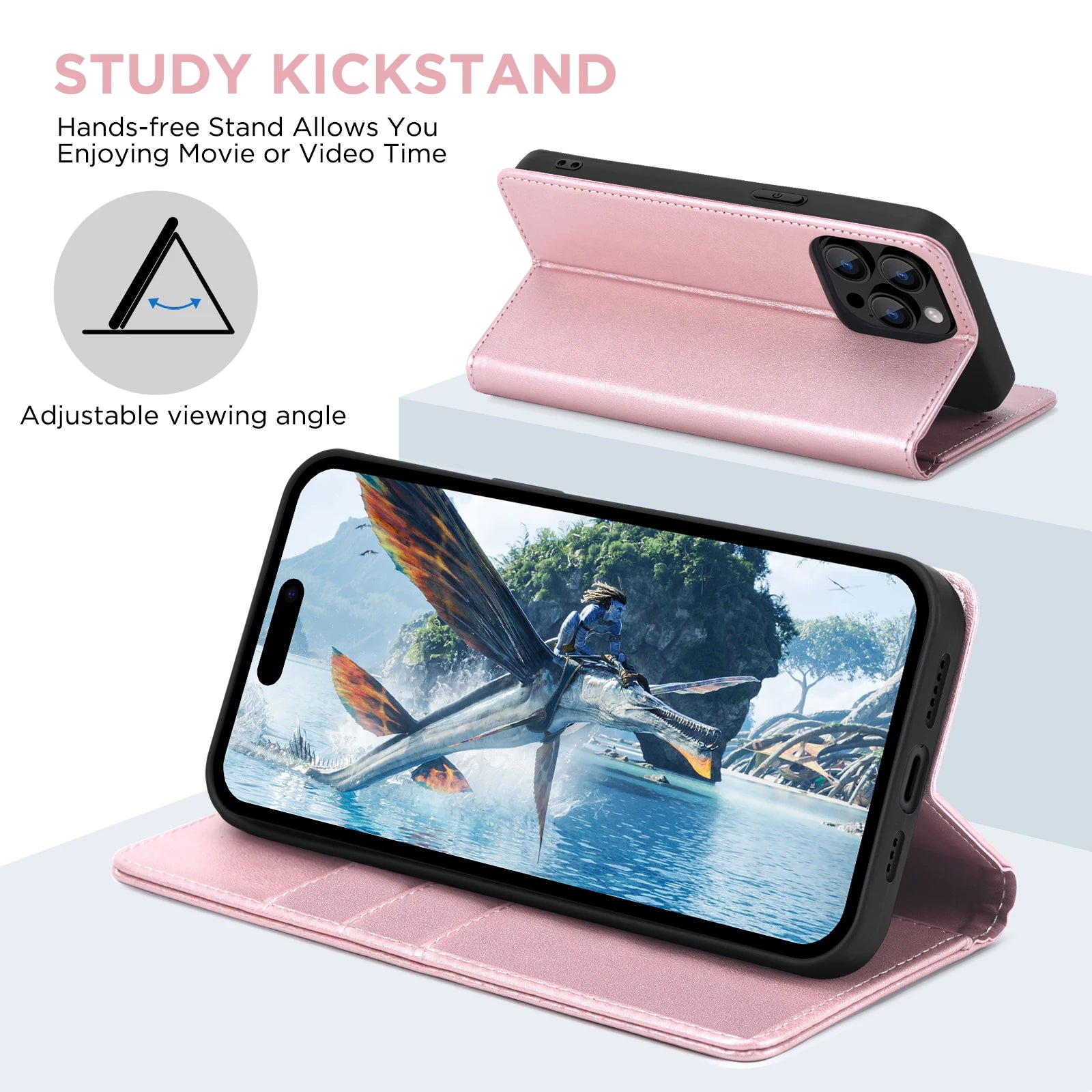 PU Leather Wallet Phone Case For iPhone 16E 16 Pro Max  15 Plus 14 13 12 Flip Cover Protective Magnetic With Picture Frame