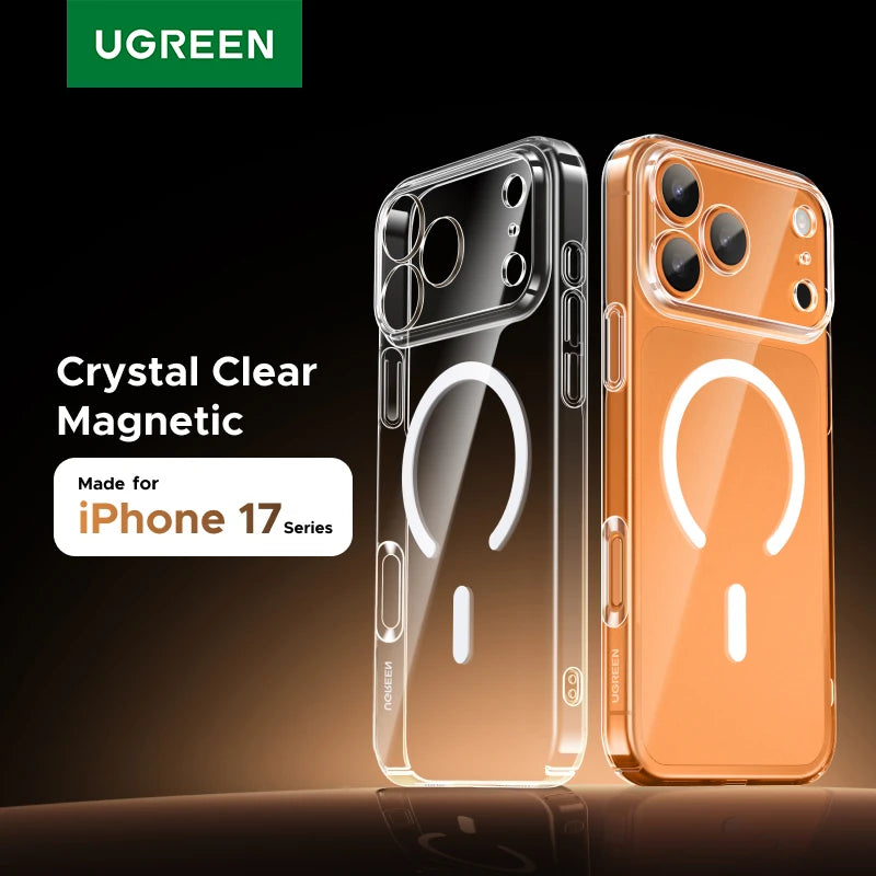 UGREEN Magnetic Case for iPhone 17 Pro Cases Shockproof Cover for iPhone 17 16 15 14 Pro Air 17pro max for Magsafe Macsafe Case