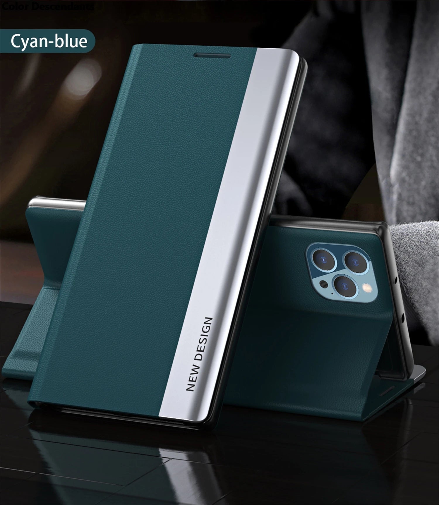 Funda For Samsung Galaxy S23 S22 S24 Ultra Case Leather Flip Plating Back Cover For Samsung S20 S21 FE Note 10 Plus 20 25 Ulltra
