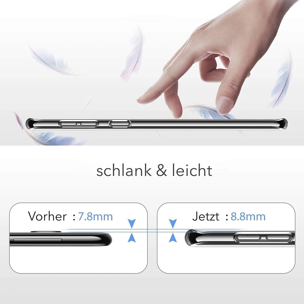 Ultra Thin Transparent Silicone Soft Case For Samsung Galaxy S10 Plus Lite S10+ S10E Clear Back Cover Slim Shell Shockproof S 10