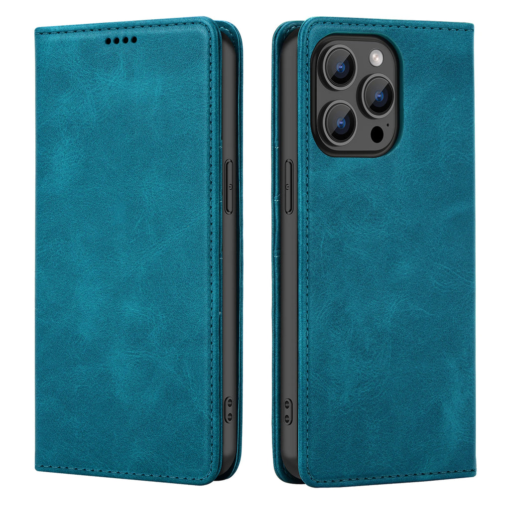 PU Leather Wallet Phone Case For iPhone 16E 16 Pro Max  15 Plus 14 13 12 Flip Cover Protective Magnetic With Picture Frame