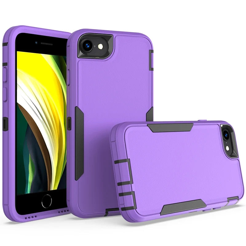 For iPhone SE 2022 Case Shockproof Matte Phone Bumper Hybrid Heavy Duty Cases For iPhone SE 2022 Back Covers iPhoneSE2022 Cover