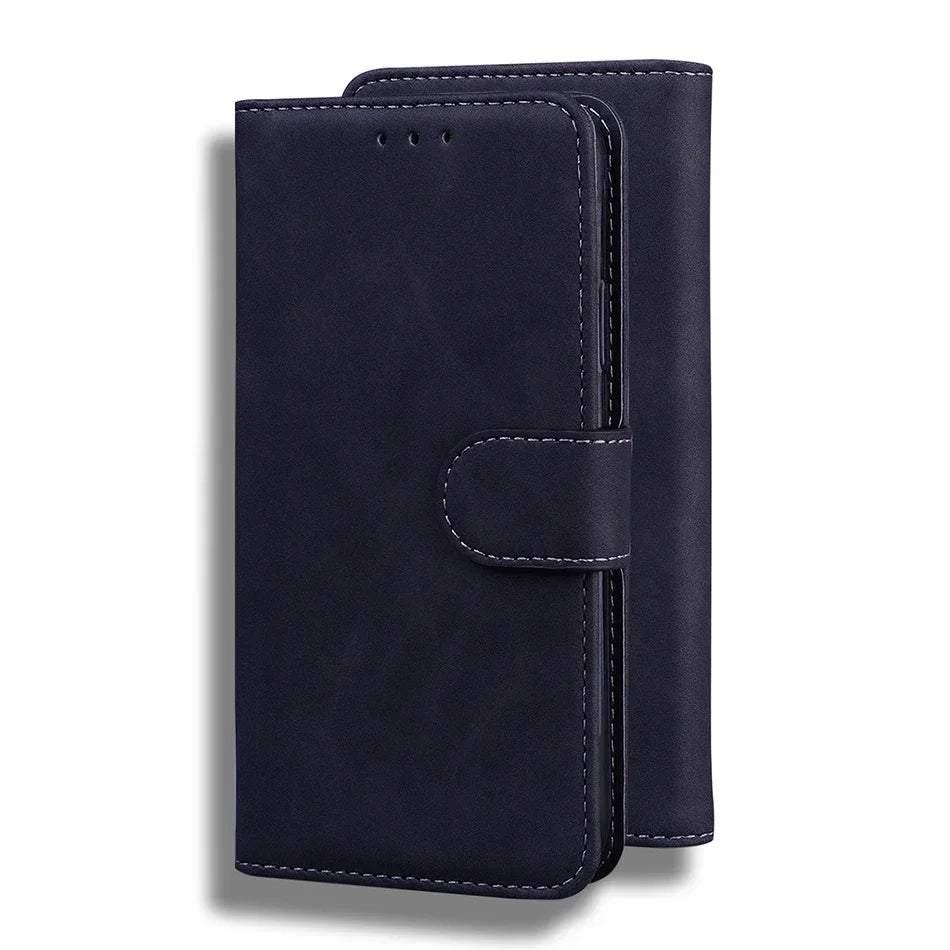 Leather Phone Case Wallet Cover For iPhone SE 2020 2022 6 6S 7 8 Plus XR XS 10 11 Pro 12 mini 13 14 Pro Max Flip Stand Book Case