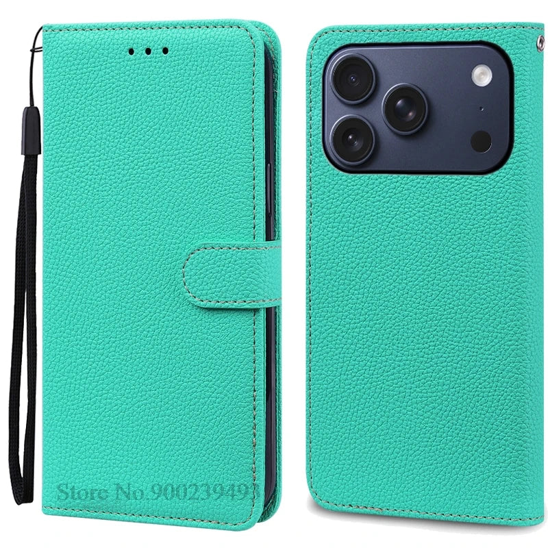For iPhone Air Case iPhone 17 Case Wallet Leather Flip Cover For iPhone 17 Pro Max Phone Case Wallet Pouch Flip Fundas iPhone17