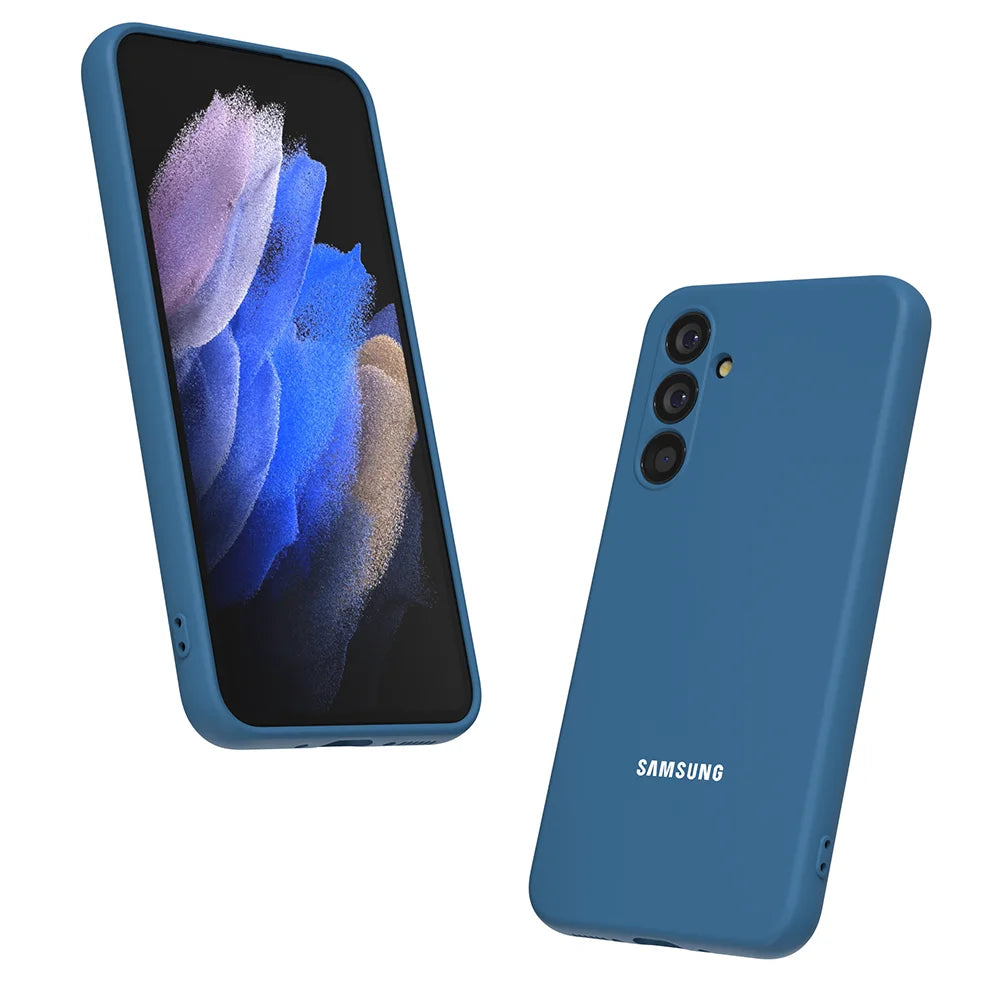 For Samsung Galaxy A17 A55 A35 A25 A15 A05S A56 A36 A26 A16 A06 Case Liquid Silicone Phone Back Cover For A54 A34 24 14 23 Shell