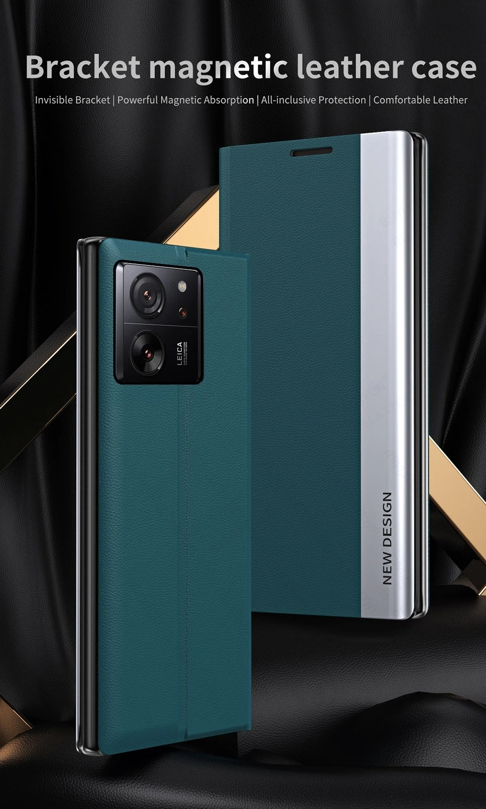 Funda For Samsung Galaxy S23 S22 S24 Ultra Case Leather Flip Plating Back Cover For Samsung S20 S21 FE Note 10 Plus 20 25 Ulltra