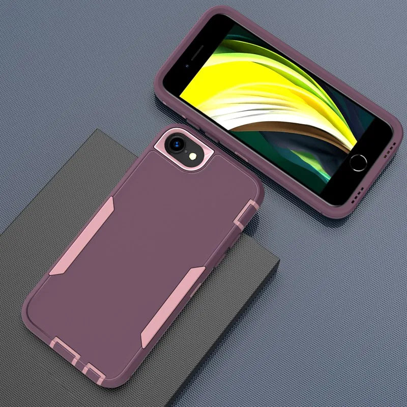 For iPhone SE 2022 Case Shockproof Matte Phone Bumper Hybrid Heavy Duty Cases For iPhone SE 2022 Back Covers iPhoneSE2022 Cover