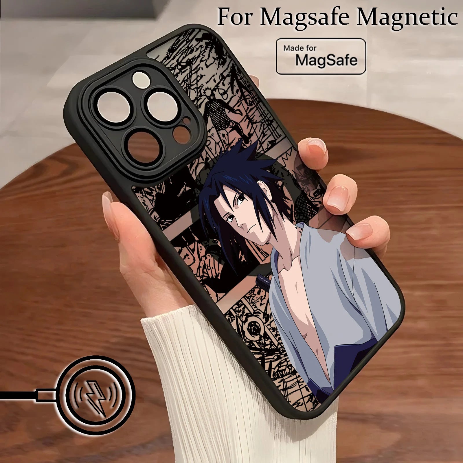 Hot Anime Narutos-ITACHIs Phone Case For IPhone 16 15 14 13 12 11 Pro Max Mini XR XS X 7 8 6 6s Plus Matte Magnetic Back Cover