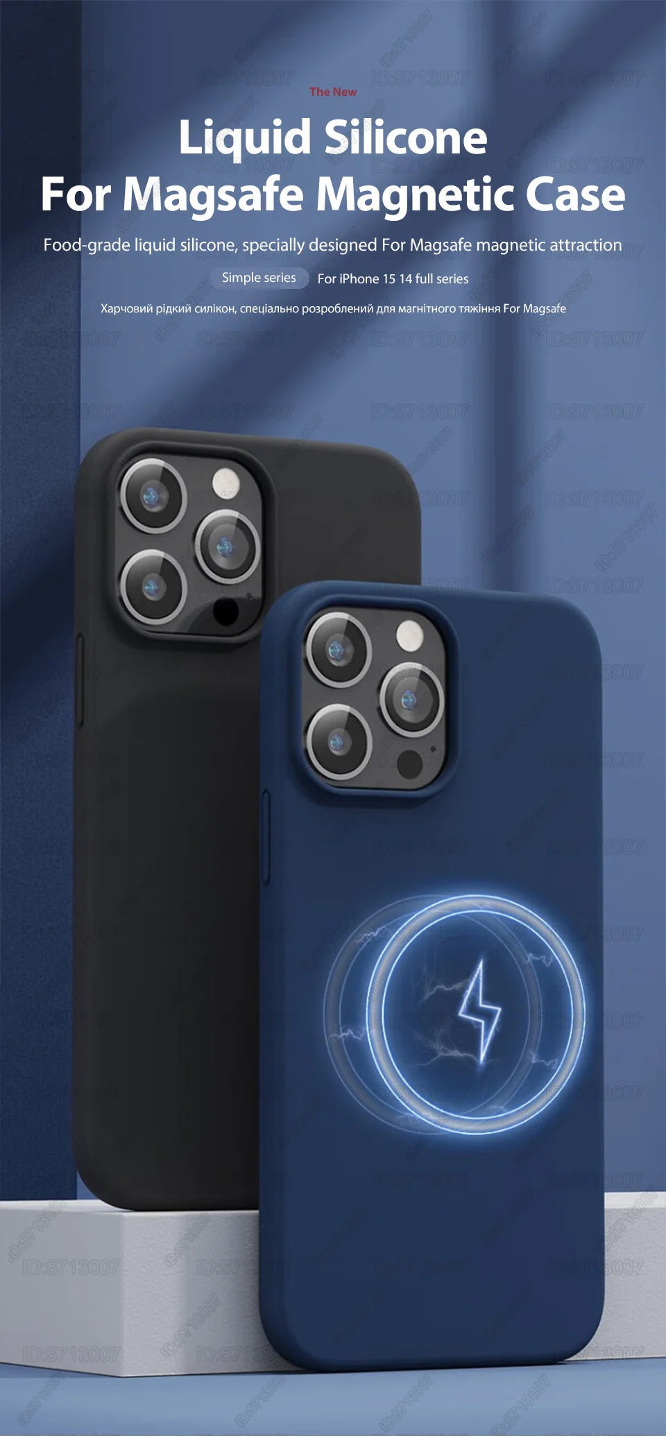 Magnetic Original Liquid Silicone Shockproof Case For iPhone 16 15 14 13 12 11 Pro Max 16 Plus For Magsafe Wireless Charge Cover