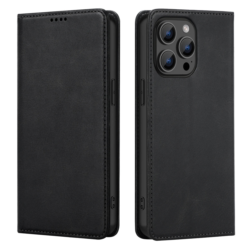 PU Leather Wallet Phone Case For iPhone 16E 16 Pro Max  15 Plus 14 13 12 Flip Cover Protective Magnetic With Picture Frame