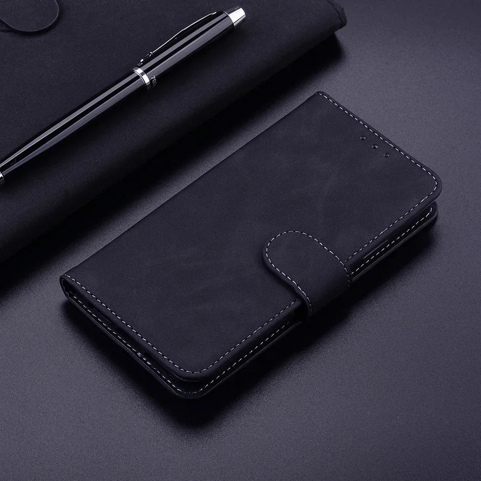 Leather Phone Case Wallet Cover For iPhone SE 2020 2022 6 6S 7 8 Plus XR XS 10 11 Pro 12 mini 13 14 Pro Max Flip Stand Book Case