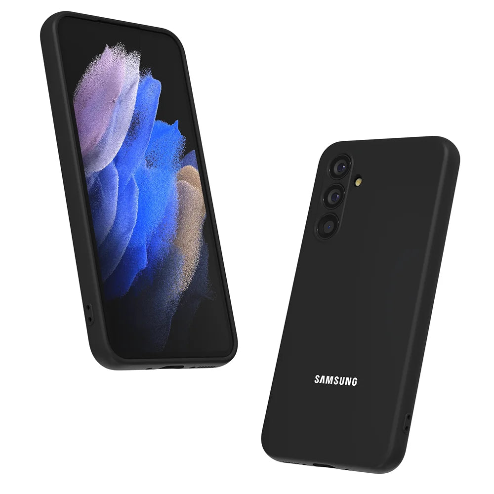 For Samsung Galaxy A17 A55 A35 A25 A15 A05S A56 A36 A26 A16 A06 Case Liquid Silicone Phone Back Cover For A54 A34 24 14 23 Shell