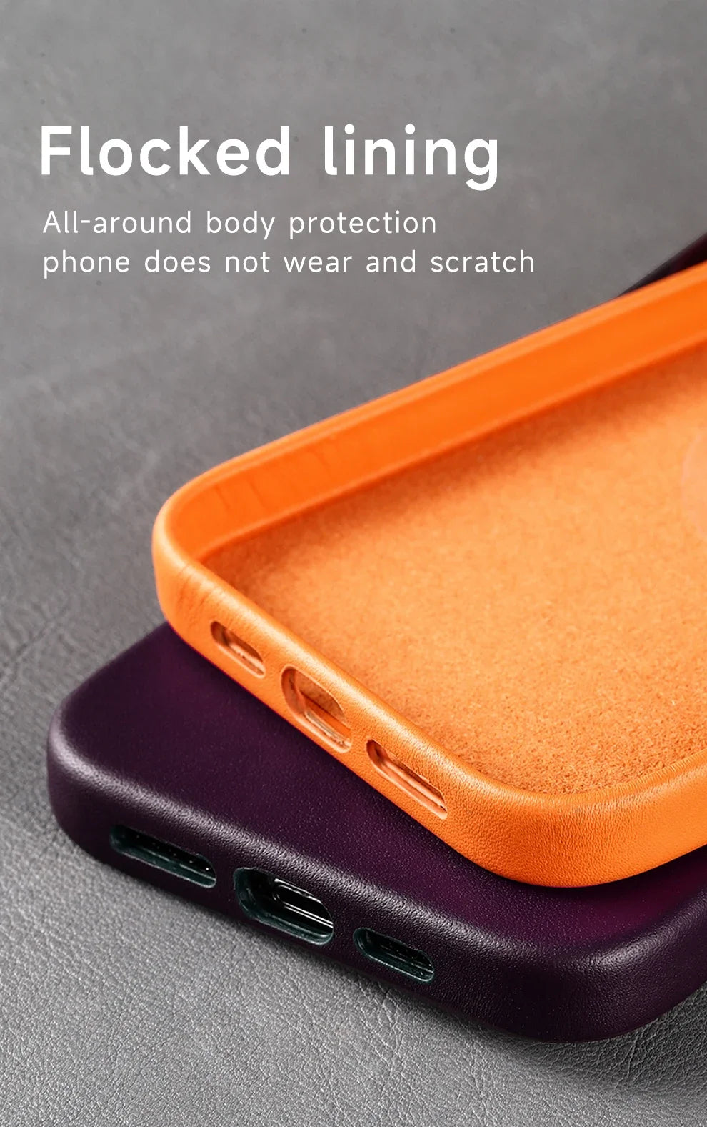 Luxury MagSafe Case for Apple iPhone 17 Pro Max 16 13 12 14 15 Plus Leather Official Style MacSafe Magnetic i Phone Cover Etui