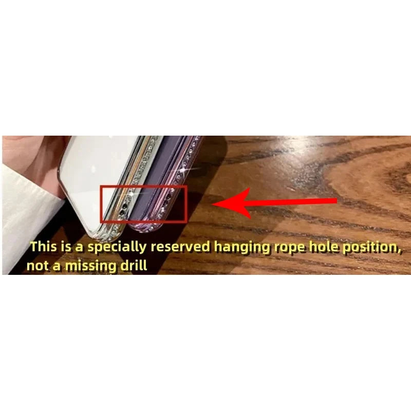 New Fashion Glitter Diamond Transparent Case For iPhone 16 15 14 13 17 12 Pro Max 16 Plus Magnetic Wireless Charge Bumper Cover